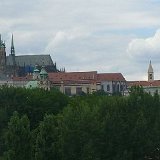 Praha před odletem