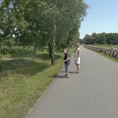 Walking to the next bunker