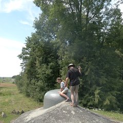 Top of the bunker.