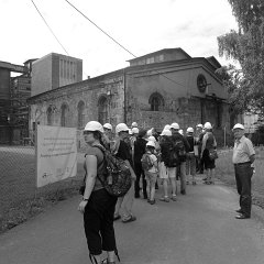 We took a tour lead by a miner who used to work here.