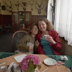 We stopped for lunch in Křtiny, a small town first mentioned in 1237.