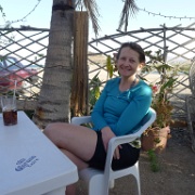 P1150049  Fish taco stand on a Sombrero Beach in Mulege. We rode our bikes from hotel Seranidad along the river.