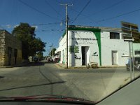 P1010304  Little towns on the way to see flamingos in Celestun. The towns are so cute, but driving through them is a nightmare.