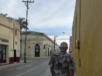 P1200856  Sidewals of Mérida. One person wide.